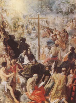 ELSHEIMER, Adam The Glorification of the Cross (mk08) oil painting image